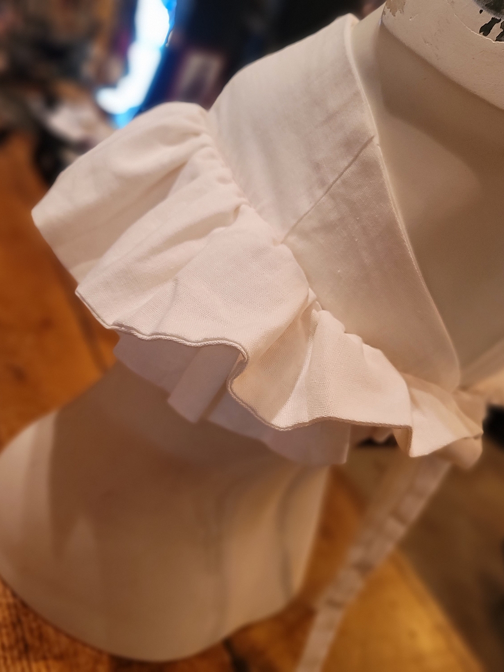 Strapless Ruffle Peplum Crop Top - Picture 2 of 10